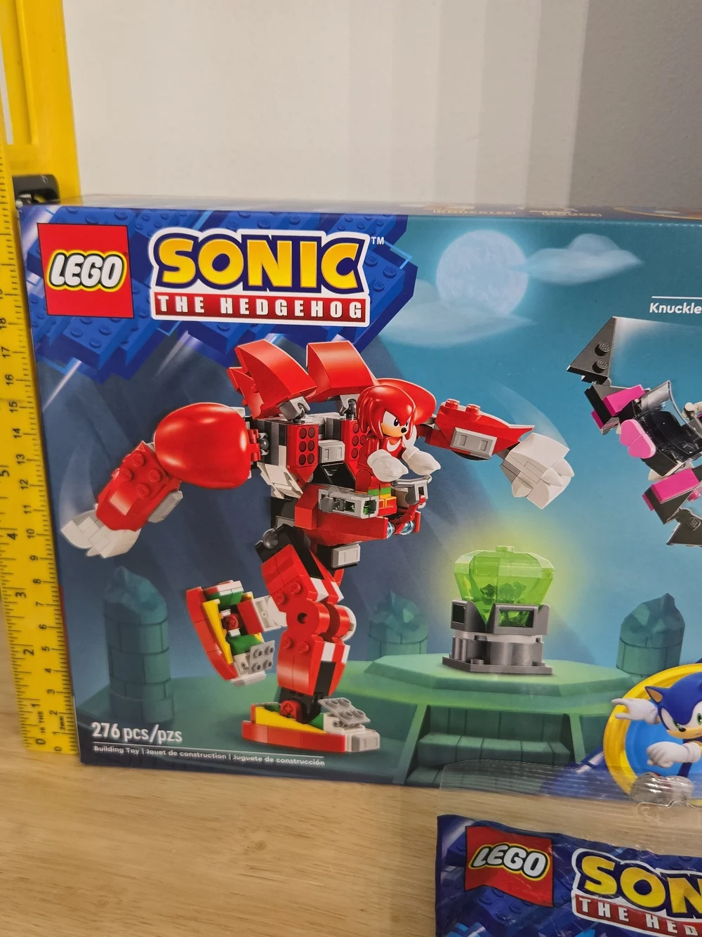 LEGO Sonic Lot 76995, 76996 & 7718 Shadow Knuckles Silver Rouge Sealed